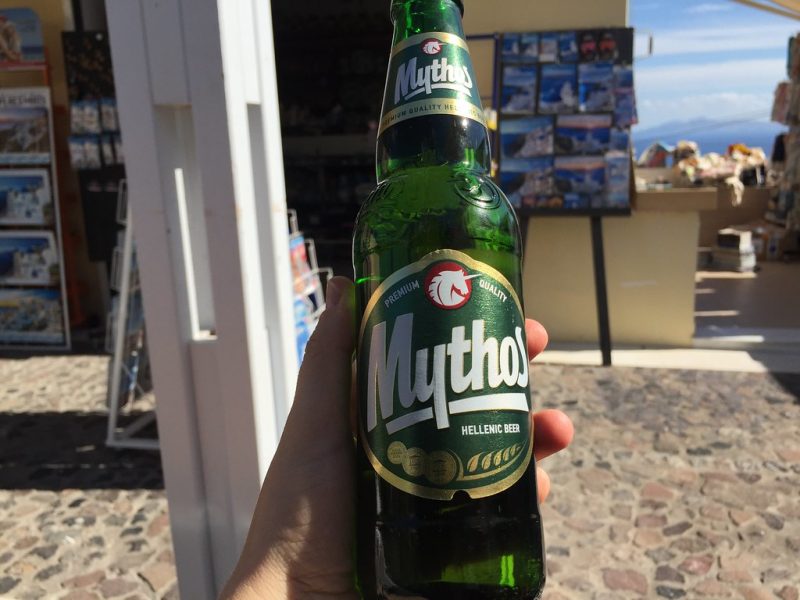 Cerveza Mythos Grecia