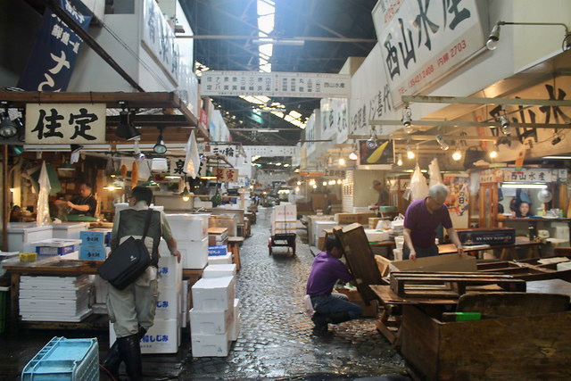 Mercado de Tsukiji Tokio