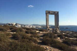 Puerta de Apolo Chora Naxos Grecia