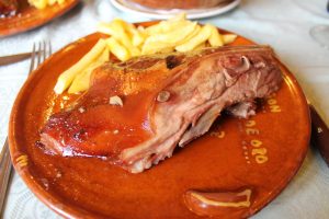 Toston asado El Tostón de Oro Mozarbez Salamanca