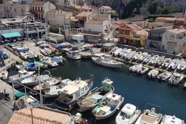 Marsella, villa de pescadores en la Provenza francesa