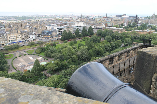 Vistas Castillo de Edimburgo Escocia
