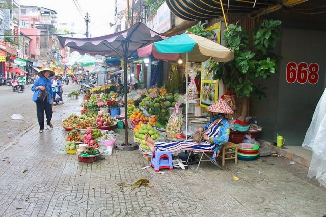 Barrio chino Ho Chi Minh Vietnam