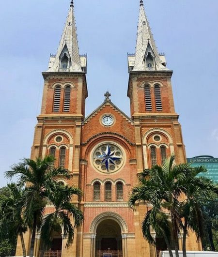 Basilica de Notre Dame Ho Chi Minh Vietnam