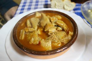 Callos de ternera