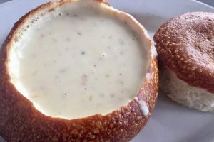 Clam chowder The Franciscan Crab Restaurant