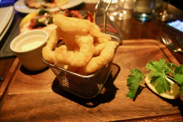 Deep fried calamari The Seafood Bar Kirwan’s