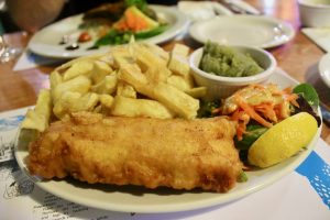 Fish and chips Mc Donagh’s Galway