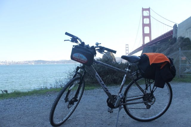 Golden Gate en bicicleta