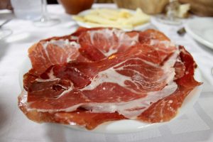 Jamon iberico Mesón Viejo del Jamón Cuatro Calzadas Salamanca