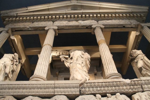 Marmoles Panteon Atenas Museo Británico de Londres