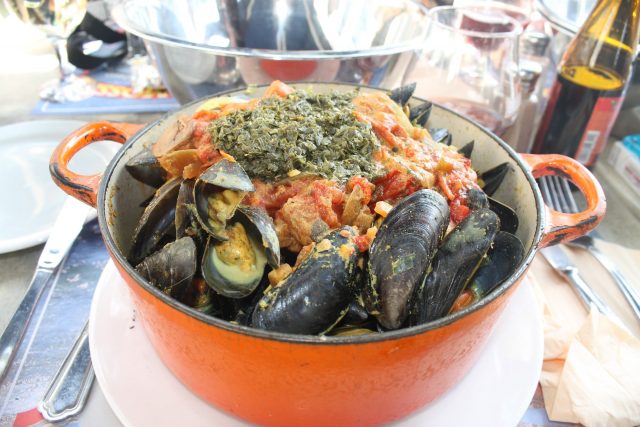 Mejillones al curri Chez Bouboule