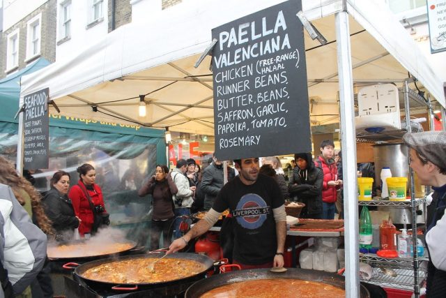 Paella Portobello Road Market