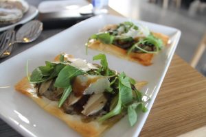 Pizza de hongos Basque Culinary Center