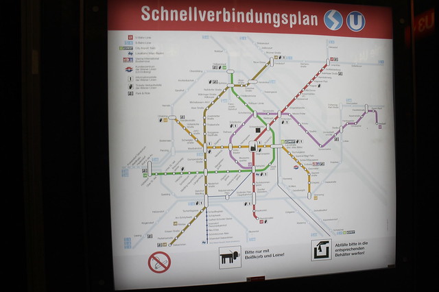 Plano metro Viena