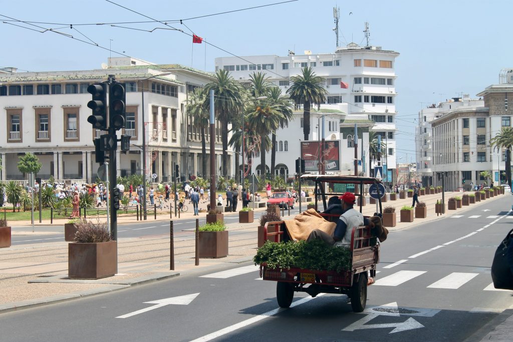 Plaza Mohamed V Casablanca Marruecos
