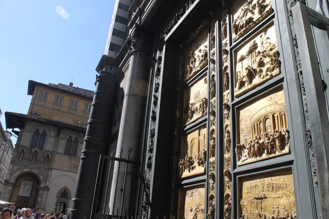 Detalle Puerta del Paraíso Florencia