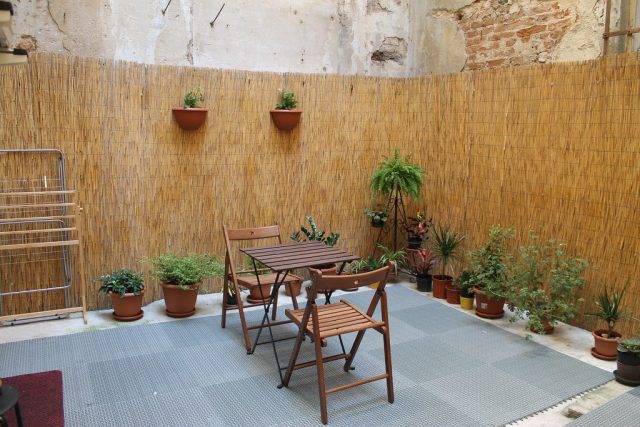 Terraza apartamento en Florencia