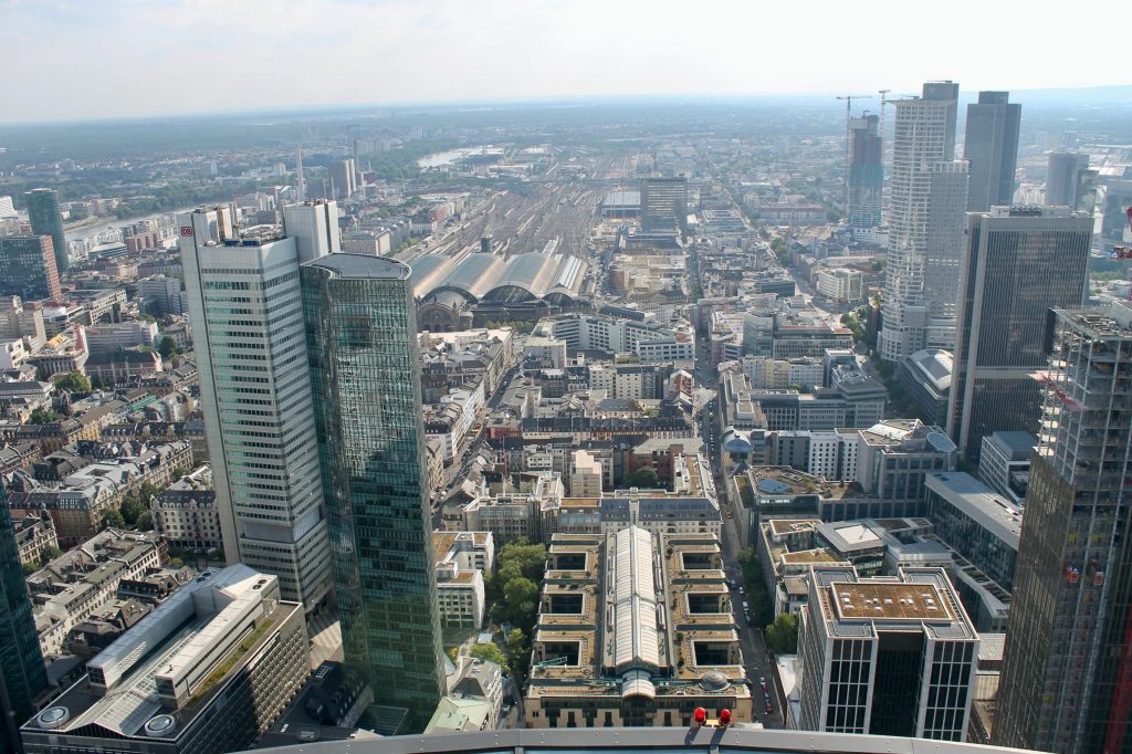Vistas desde la Torre de Meno Frankfurt