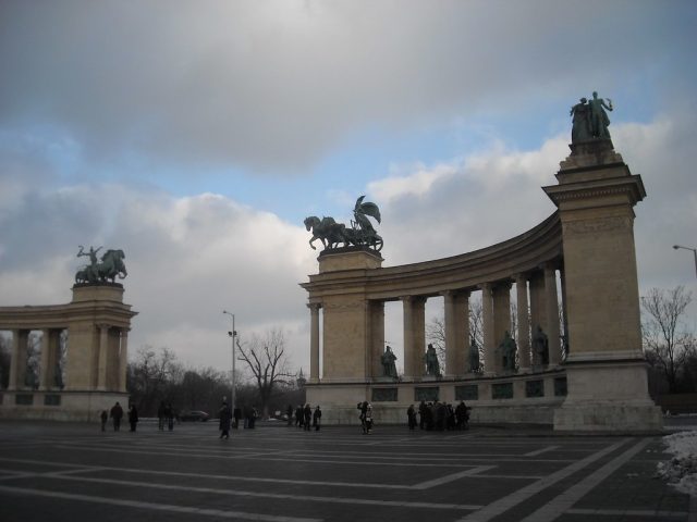 Plaza de los Héroes Budapest